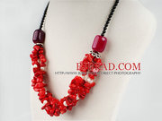 $4.11 for red coral necklace at www.bjbead.com