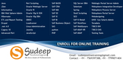 J2EE Online Training From India