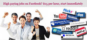High paying jobs on Facebook? $25 per hour,  start immediately