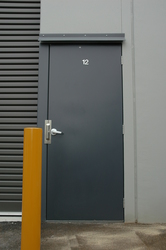 Metal Clad Doors Use For Commercial And Residential Access