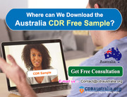 Where can We Download the Australia CDR Free Sample?