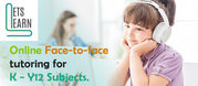 The advantages of choosing an online face-to-face English tutor.