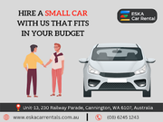Hiring a small car for rent in perth for your trips