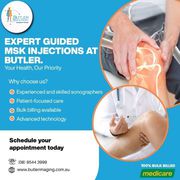 Expert Guided MSK Injections at Butler Medical Imaging. (08) 9544 3999