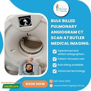 Bulk Billed Pulmonary Angiogram CT Scans now available at Butler Medic