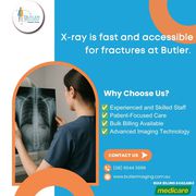 X-ray is fast and accessible for fractures at Butler Medical Imaging. 