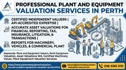 Professional Plant and Equipment Valuation Services in Perth